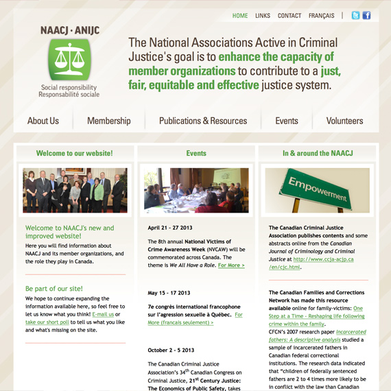 Image miniature du site web de la NAACJ
